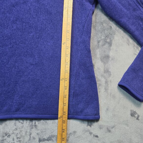 Patagonia Sweater Womens XS Purple Better Sweater 1/4 Zip Fleece Pullover Layer - Picture 7 of 11